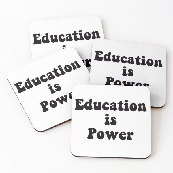 Item preview, education is power designed and sold by jasleenM.