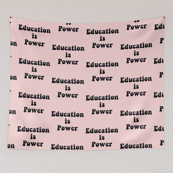Item preview, education is power designed and sold by jasleenM.