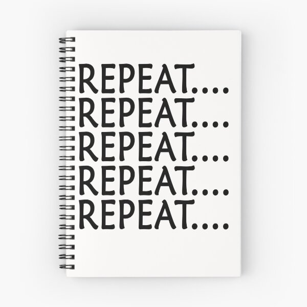 Item preview, Repeat Meaning - Funny design designed and sold by WearAndLive.