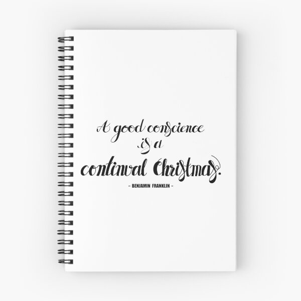 Item preview,  A good conscience is a continual Christmas quote, lettering designed and sold by hadkhanong.
