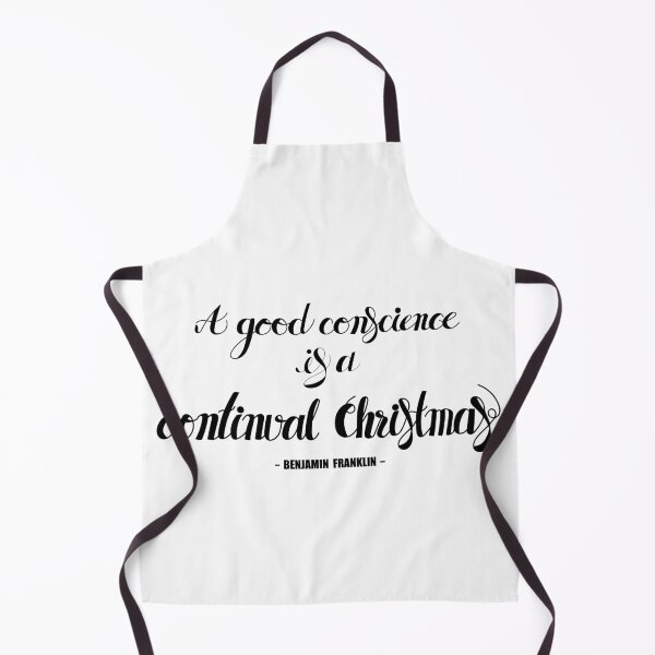 Item preview,  A good conscience is a continual Christmas quote, lettering designed and sold by hadkhanong.