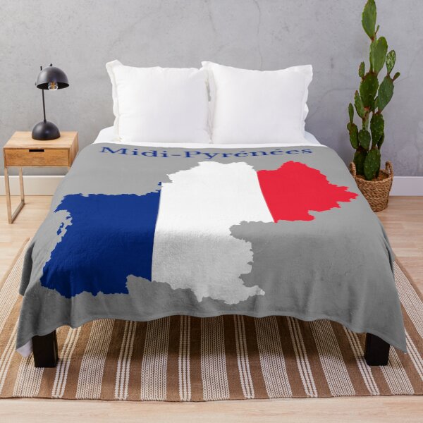 Item preview, Midi-Pyrenees Map, France, French Region designed and sold by marosharaf.