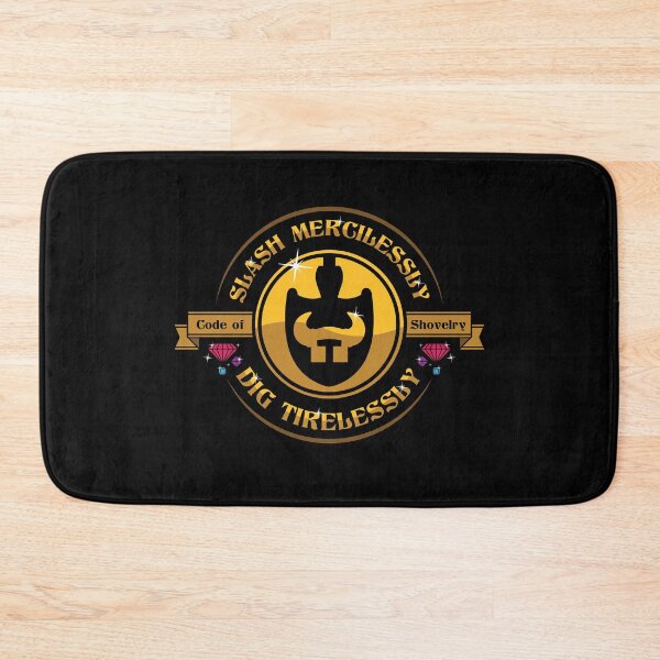 Item preview, Shovel Warrior Code of Honor (Gold Edition) designed and sold by Tabitha Jones.