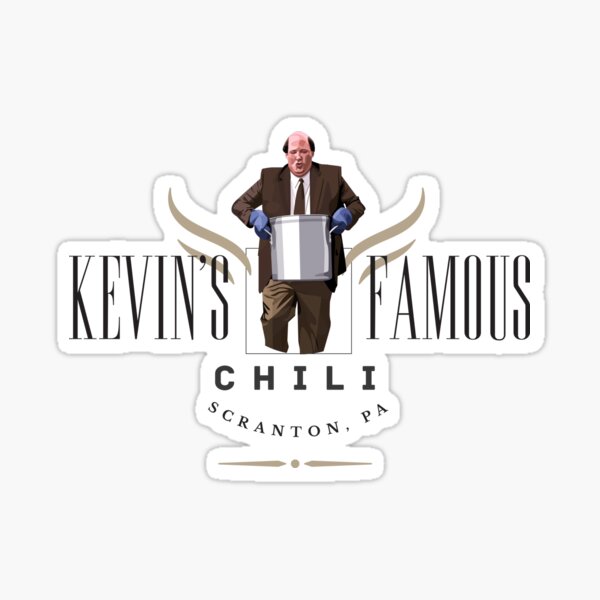 Kevin's Famous Chili - The Office Sticker