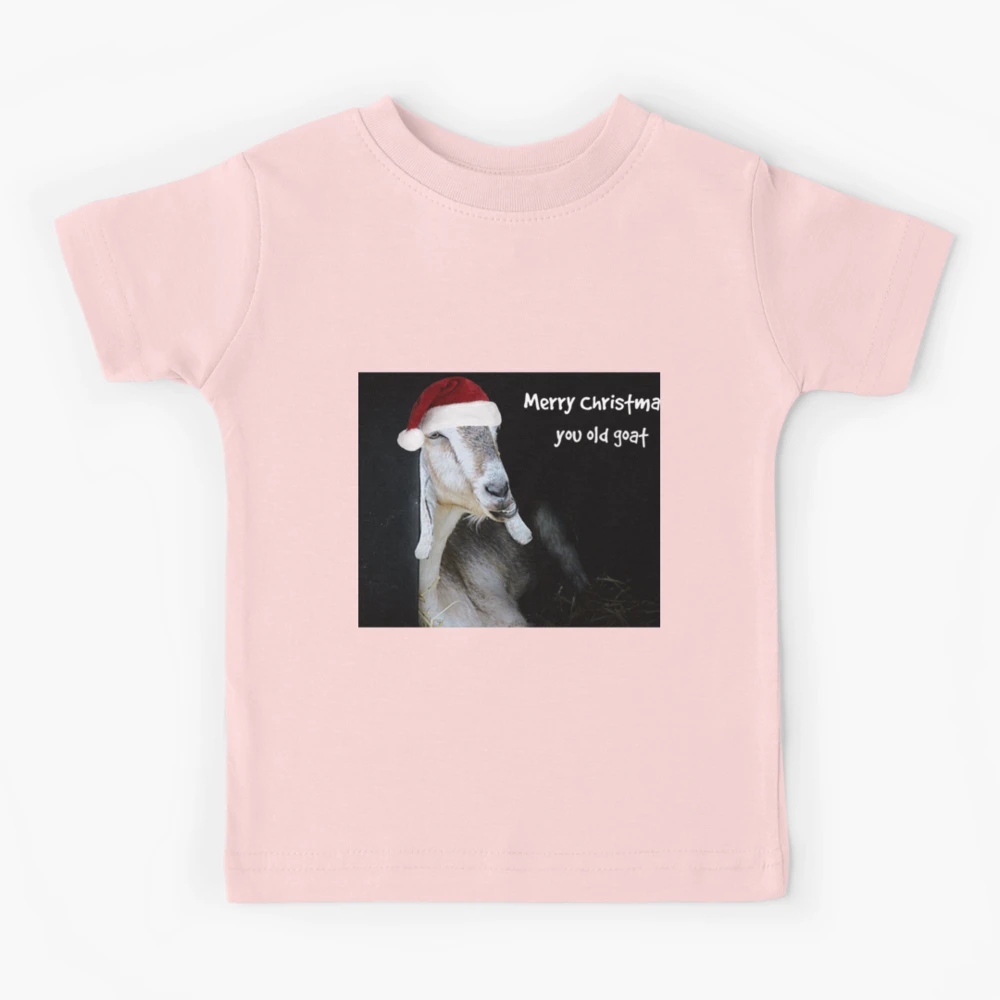 All I Want For Christmas Is A Goat T-Shirt Merry Xmas T-Shirt