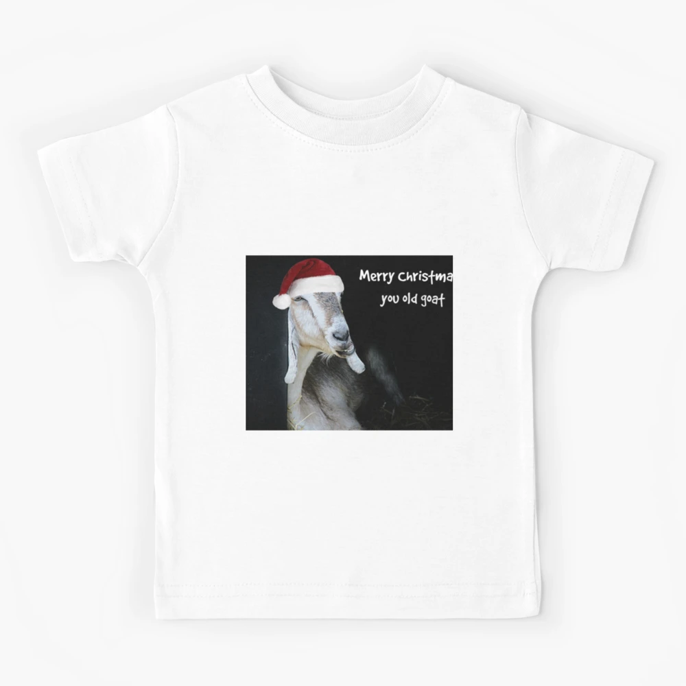 All I Want For Christmas Is A Goat T-Shirt Merry Xmas T-Shirt