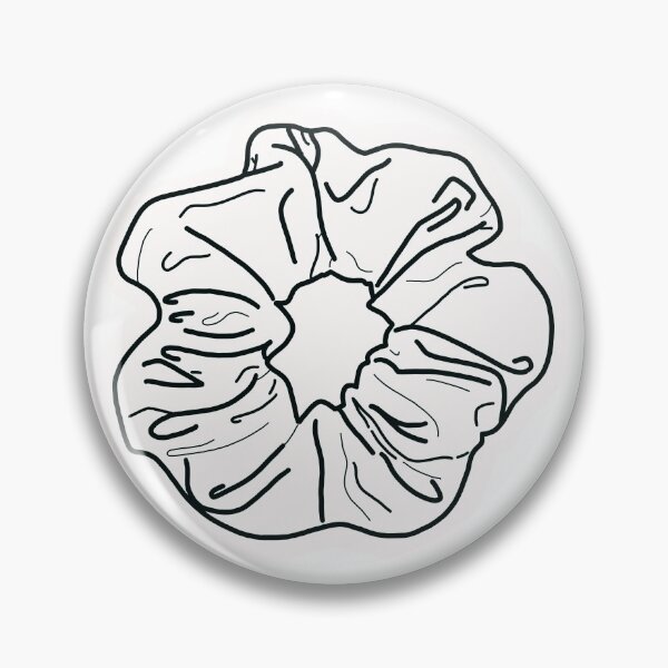 Item preview, White Scrunchie designed and sold by taramakco.