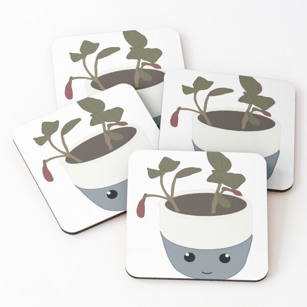 Item preview, Cute Pilea Plant with Face designed and sold by EttieTheYettie.