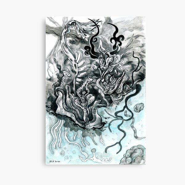 It Couldn't Climb Out 2020 Canvas Print