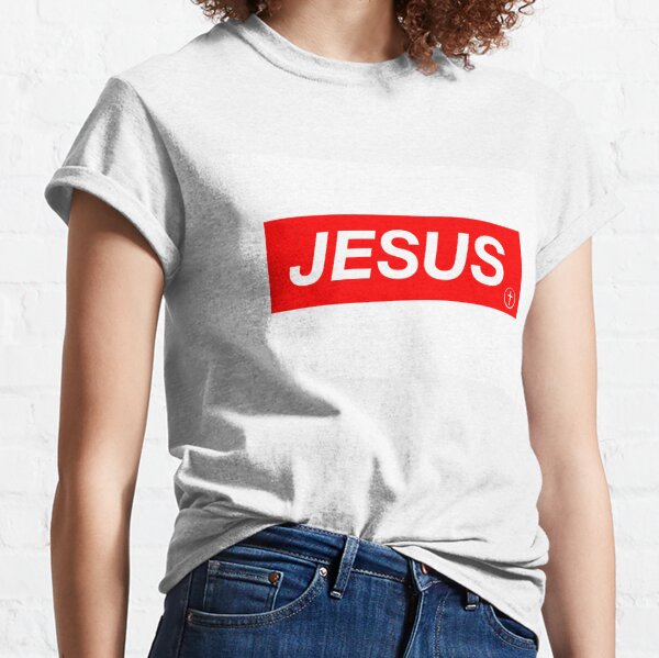 Jesus Supreme T Shirts Redbubble - t shirt roblox jesus