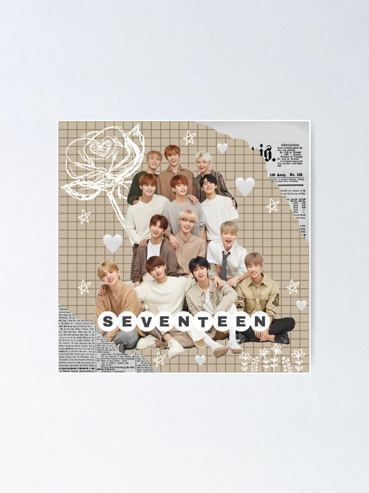 SEVENTEEN SHOPEE kpopmerch 91枚 fposter,x_small,wall_texture,