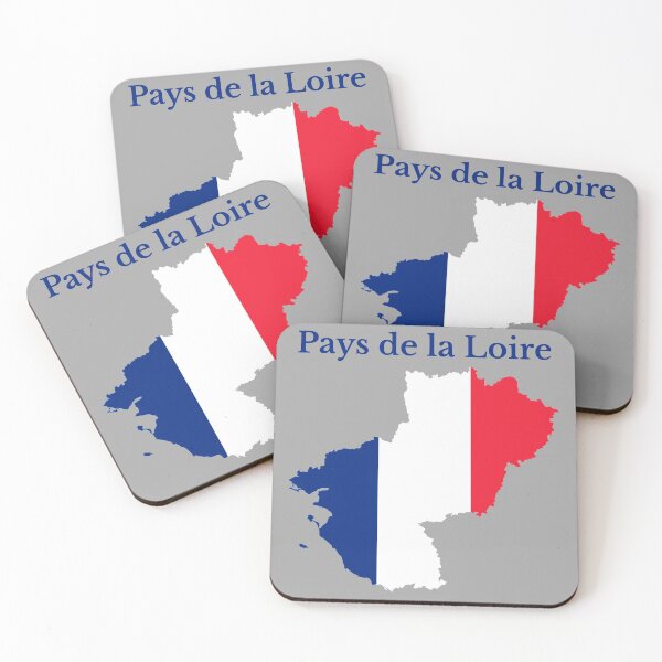 Item preview, Pays de la Loire Map, France, French Region designed and sold by marosharaf.