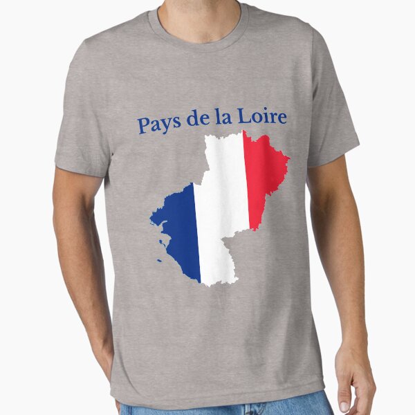 Pays de la Loire Map, France, French Region Essential T-Shirt