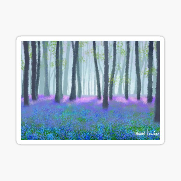 Bluebell Woods Sticker