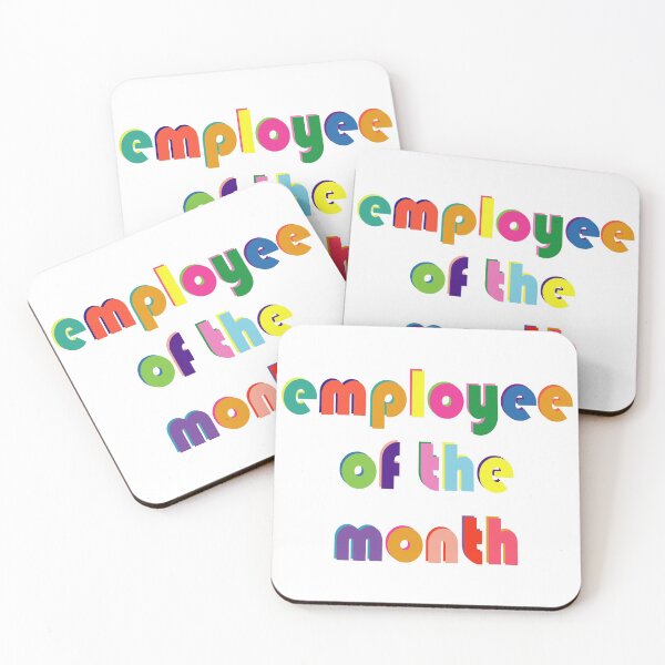 Item preview, EMPLOYEE OF THE MONTH Multicolor text by Airam Love, Family, Unity, Better Together designed and sold by airam cordido.