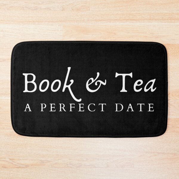 Item preview, Book & Tea - A Perfect Date Black-Books are my valentine designed and sold by mayankg1100.