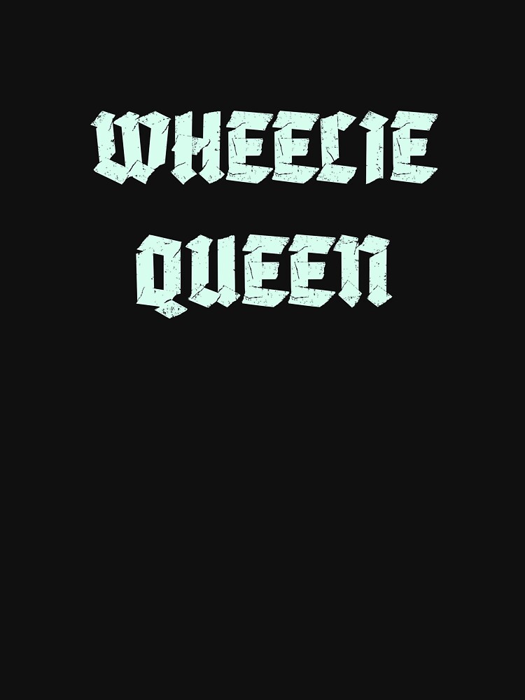 "Wheelie Queen" Leichter Pullover von quirkytoast Redbubble
