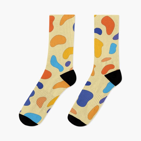 Item preview, Colorful Organic Shapes Hand Drawn Pattern Design designed and sold by NancyMerkle.