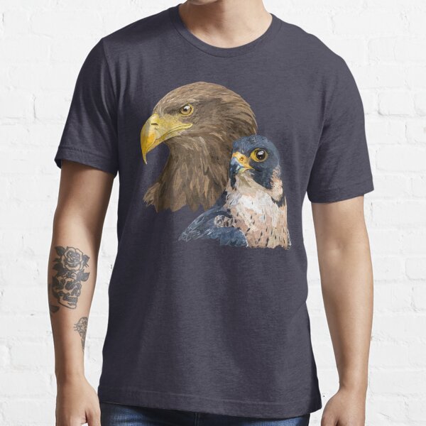 Mens Shirt Print Falcon, Eagle Shirt Men, Falcons Eagles