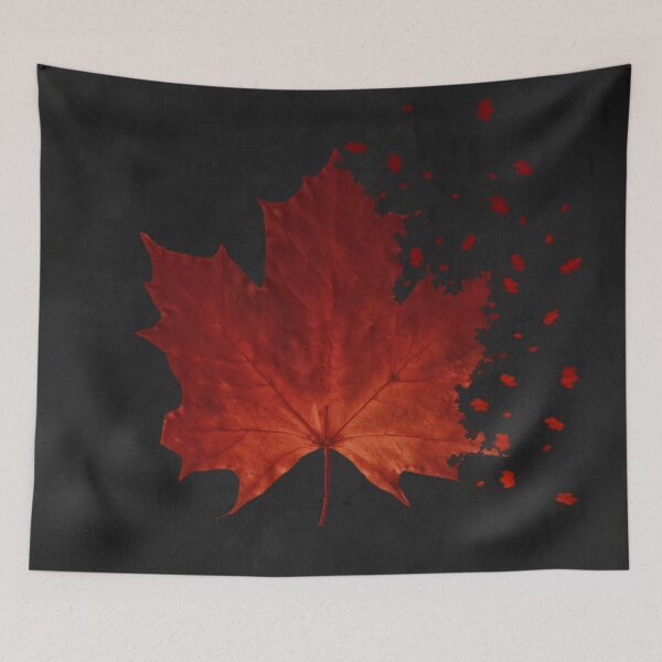 Item preview, Maple Leaf Dispersion Effect designed and sold by Dyrk Wyst Redbubble Shop.