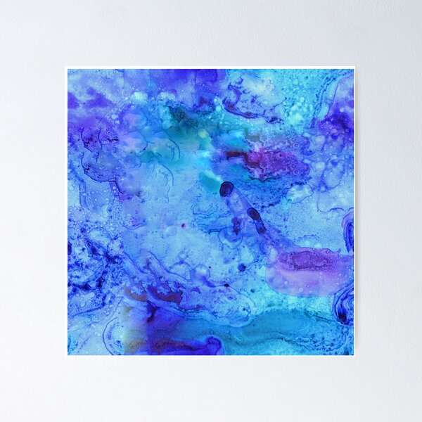 Item preview, Abstract blues designed and sold by LunaticaArt.