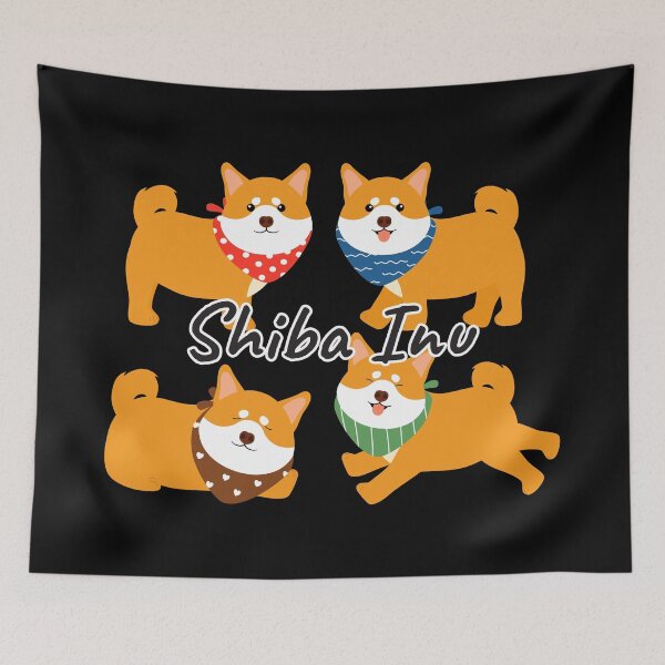 Item preview, Shiba Inu Puppies designed and sold by Lulupainting.