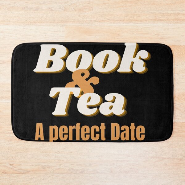 Item preview, Book & Tea - A Perfect Date Bold-Books are my Valentine designed and sold by mayankg1100.