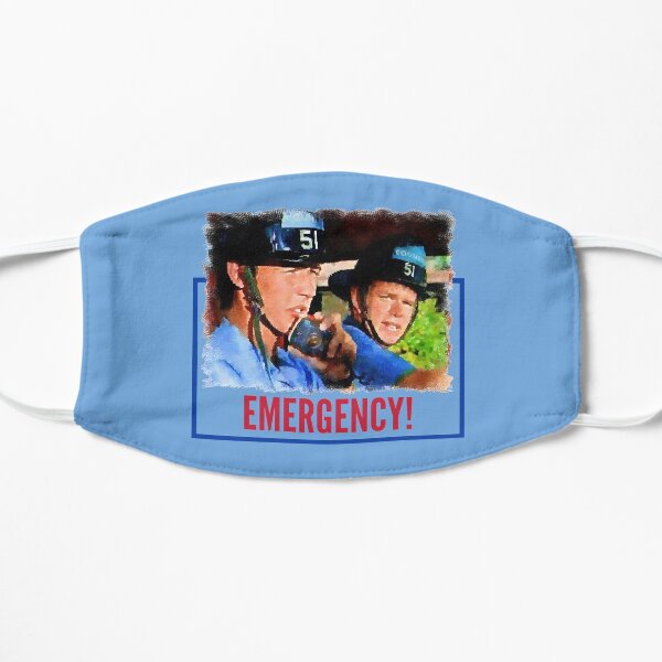 Emergency Paramedics Flat Mask