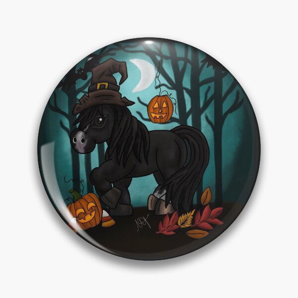Item preview, Halloween Pony - Customizable Horse Color designed and sold by RogueAnimals.