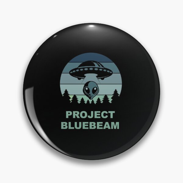 Item preview, Project Bluebeam Alien Conspiracy Theory Area 51 Blue Beam Outer Space, Alien visitation designed and sold by Spaceshipsells.