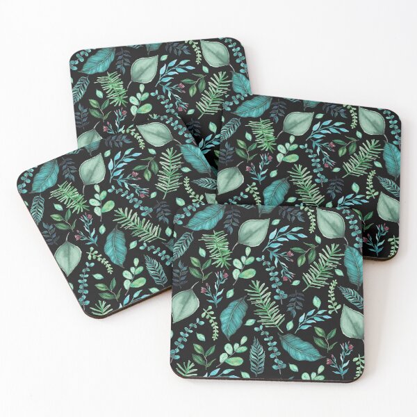 Item preview, Watercolour Leafy Pattern designed and sold by Ashstone23.