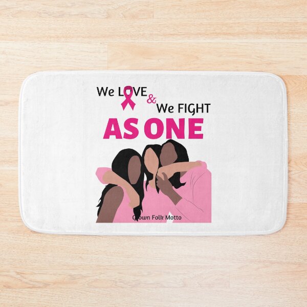 Item preview, We Love We Fight As One Breast Cancer Awareness designed and sold by GrownFolkMotto.