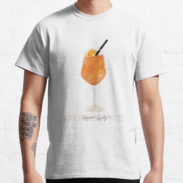 Aperol Spritz Print Classic T-Shirt