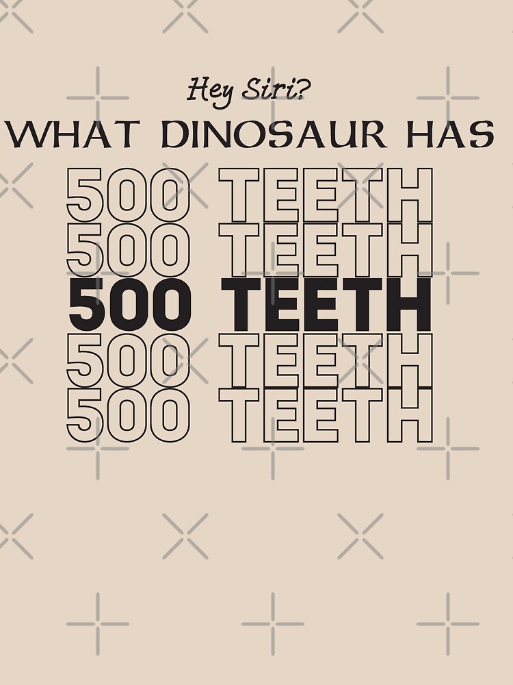 Welcher Dinosaurier Hat 500 Zähne