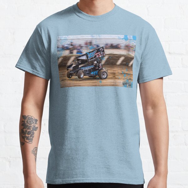 Wheels up, arms up, let's go sprint car racing! Classic T-Shirt