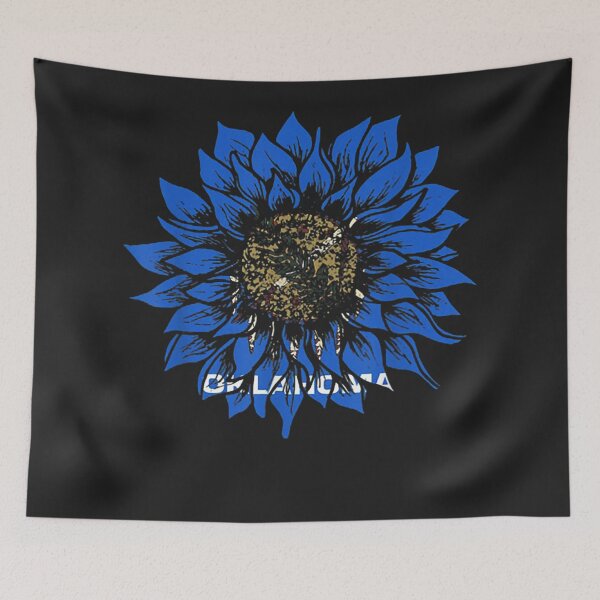 Item preview, Sunflower Oklahoma flag designed and sold by palaelica.