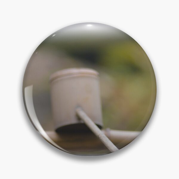 Item preview, A Japanese water ladle resting on a stone trough. designed and sold by EAnneH.