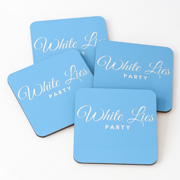 Item preview, White lies/ White lies party designed and sold by Screwnut.