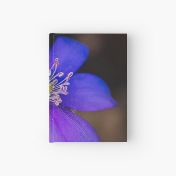 Blue flower Hardcover Journal