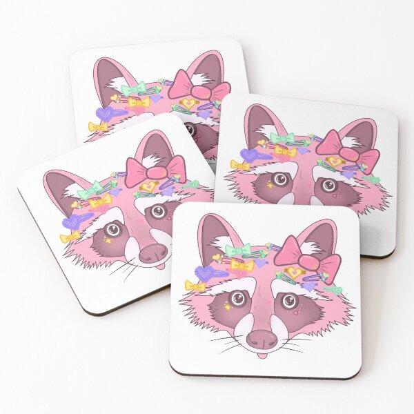 Item preview, Mapache Decora Pastel designed and sold by Nic Rusick.