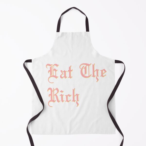 Item preview, Eat The Rich in pink and yellow designed and sold by tinyteacups.