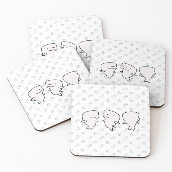 Item preview, CUTE BELUGA WHALE designed and sold by LovelyRuky.
