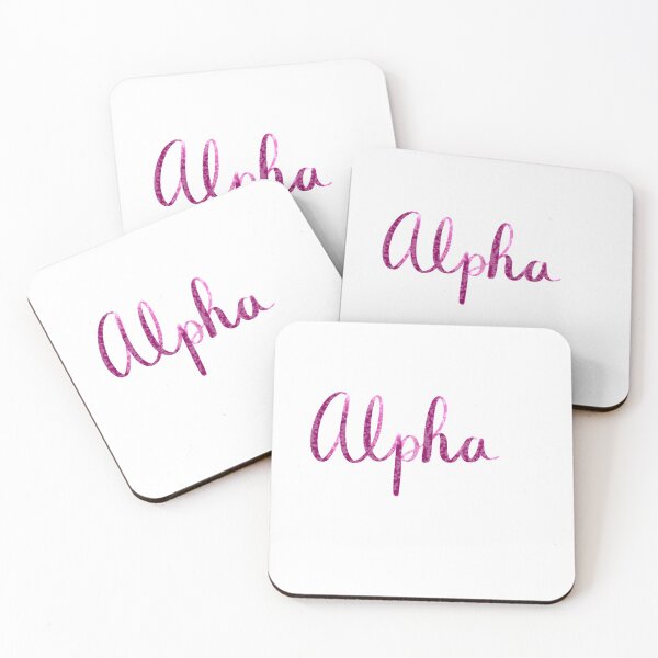 Item preview, Alpha Greek letter  designed and sold by Pharmacied.