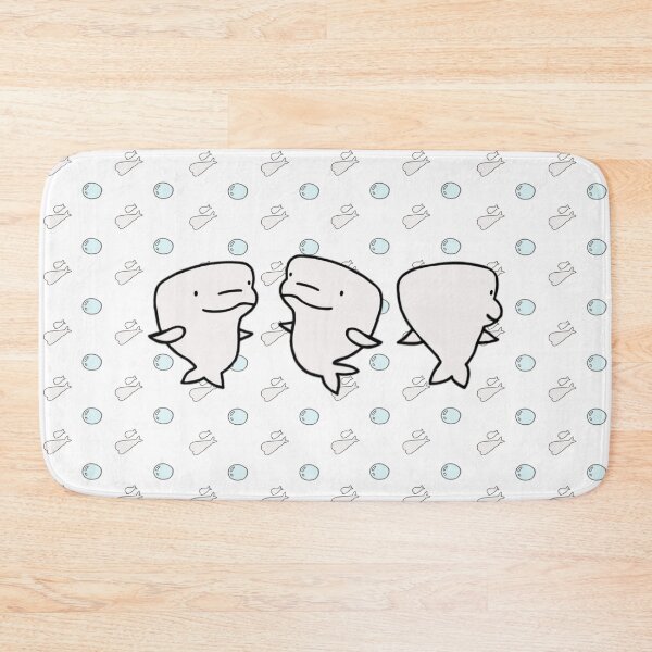 Item preview, CUTE BELUGA WHALE designed and sold by LovelyRuky.
