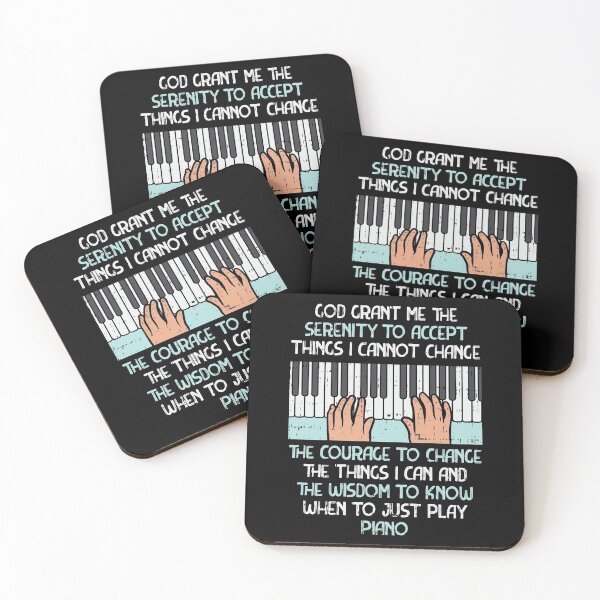 Item preview, Serenity to Accept | Christian Piano Player Pianist designed and sold by Dancing Dolphin Crafts.