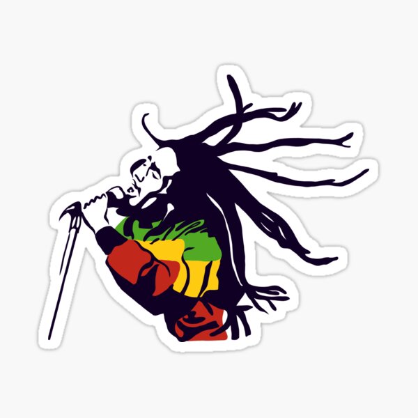 Bob Marley Stickers Redbubble