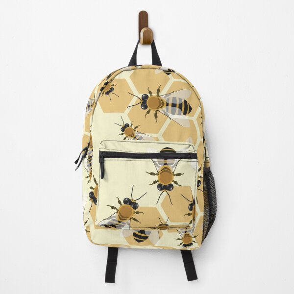 Item preview, Honey Bee Bee Honeycomb Pattern designed and sold by RamenHood.
