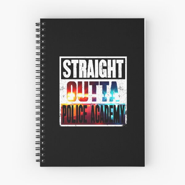 Item preview, Straight Outta Police Academy - Future Policeman designed and sold by Captain Mood.