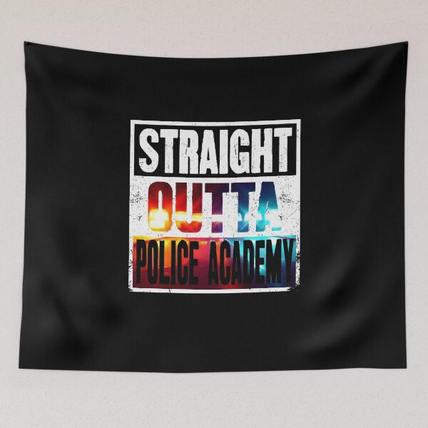 Item preview, Straight Outta Police Academy - Future Policeman designed and sold by Captain Mood.