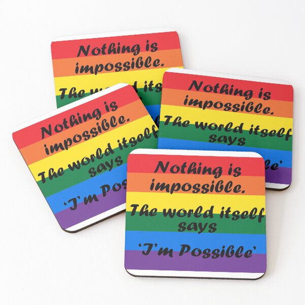 Item preview, Nothing is impossible designed and sold by Assla ⭐⭐⭐⭐⭐.